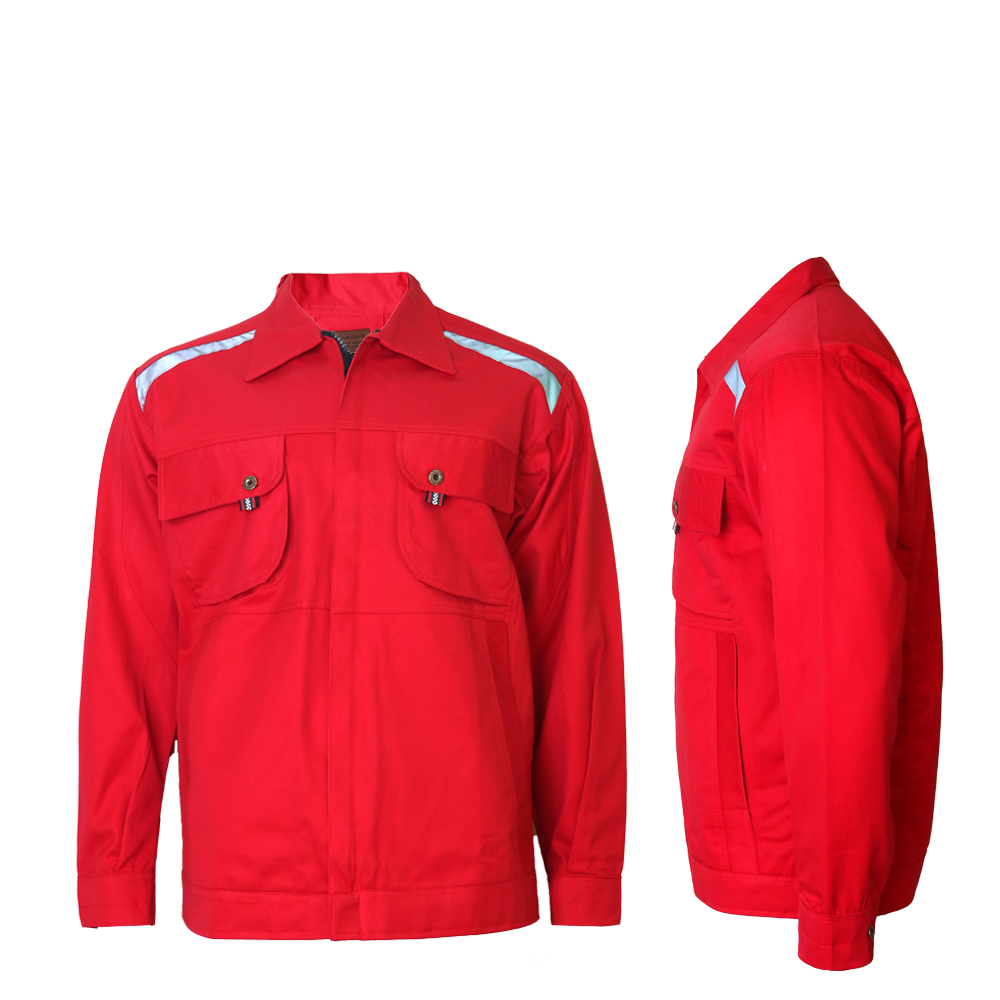 لباس کار کتان تمام قرمز مکسون MAXON  کد 1354